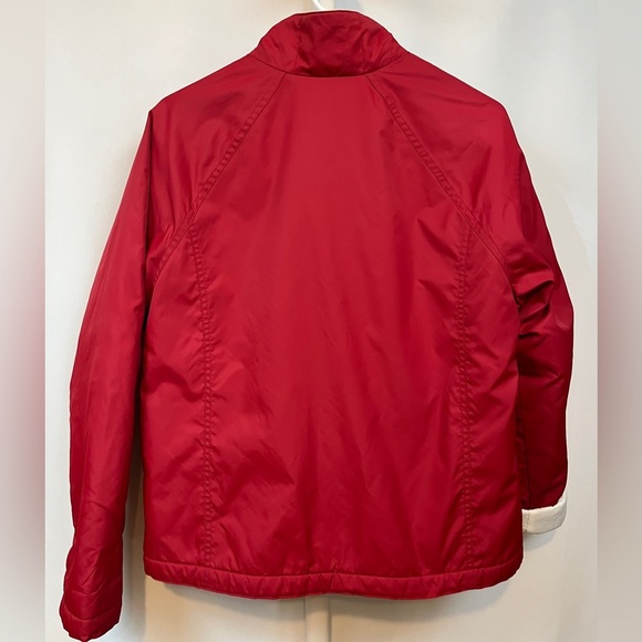 Old Navy Red Zipper Jacket with Lining Medium - Picture 10 of 10
